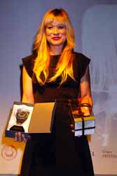 La actriz Carla Hidalgo fue 